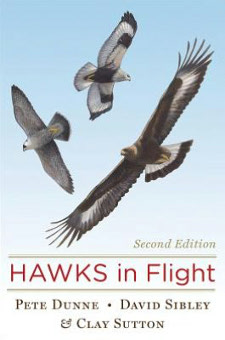 cover of Hawks in Flight: Second Edition, by Pete Dunne, Clay Sutton, and David Sibley