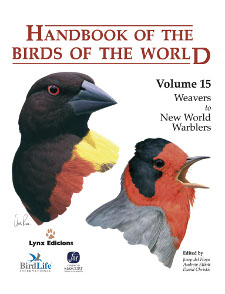 cover of Handbook of the Birds of the World, Volume 15: Weavers to New World Warblers, by Josep del Hoyo, Andrew Elliott, and David A. Christie