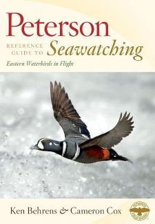 cover of Peterson Reference Guide to Seawatching: Eastern Waterbirds in Flight, by Ken Behrens and Cameron Cox