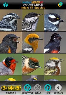 HeadsUp Warblers default view