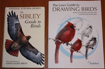 comparison front view of The Laws Guide to Drawing Birds