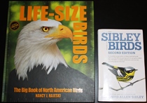 comparison front view of Life-size Birds: The Big Book of North American Birds