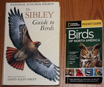 comparison front view of National Geographic Pocket Guide to the Birds of North America