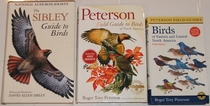 front comparison of the Peterson Field Guide to other field guides