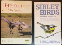 comparison front view of Peterson Reference Guide to Bird Behavior