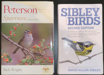 comparison front view of Peterson Reference Guide to Sparrows of North America