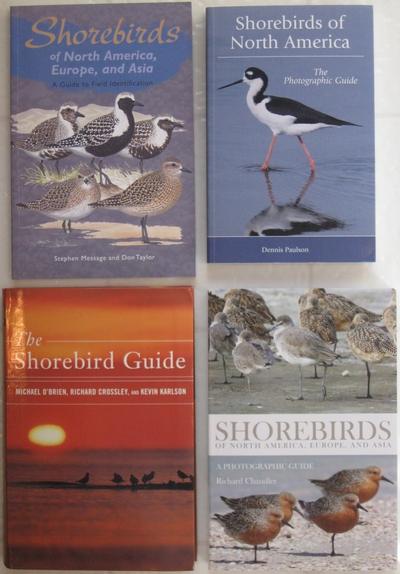 Covers of North American shorebird guides